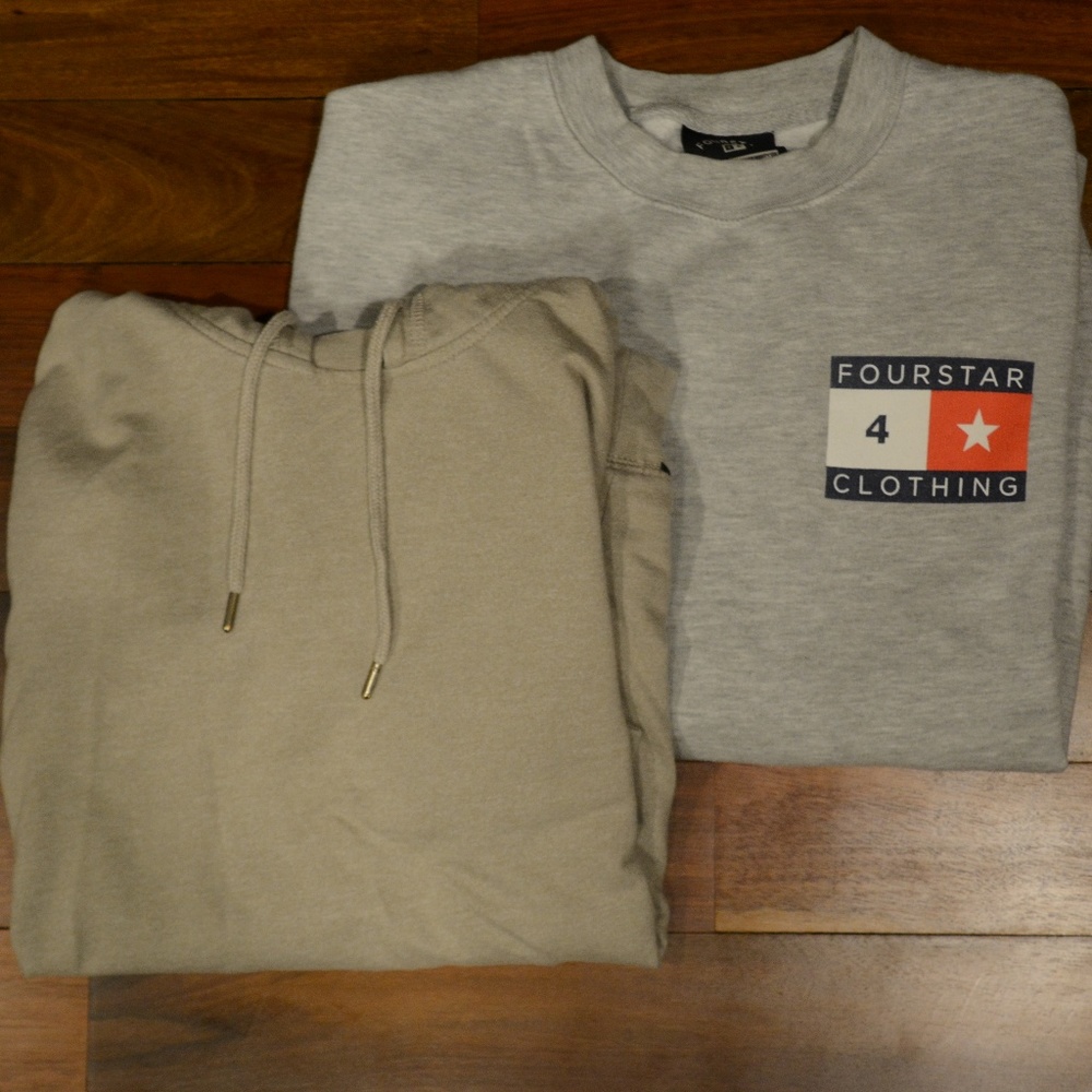 PacSun Hoodie + Crew neck Lot